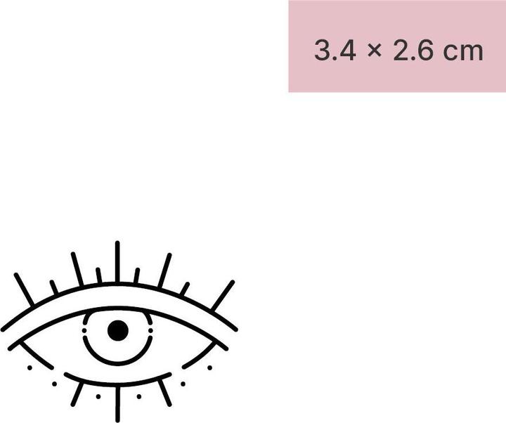 Produktbild minink Temporäres Tattoo – Das Auge des Horus