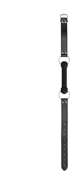 Actual product image Ouch! Silicone Bit Gag - With Adjustable Bonded Leather Straps