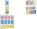 Produktbild Helit Wandprospekthalter the placativ transparent DIN A4, 1/3 DIN A4 8 Fächer (1/3 Din A4, A4)