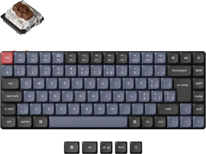 Actual product image Keychron K3 Pro (CH, Wireless, Cable)