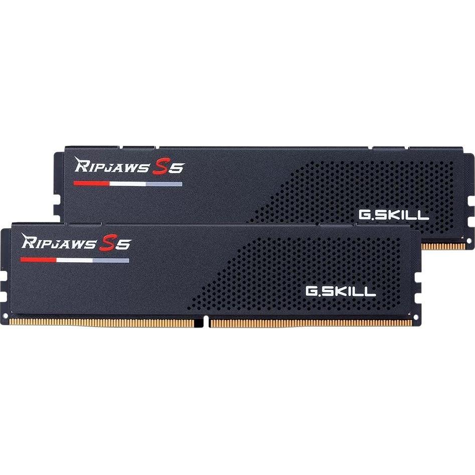 G.Skill Ripjaws S5 (2 x 24GB, 6400 MHz, DDR5-RAM, DIMM), RAM, Schwarz