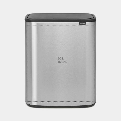 Image du produit Brabantia Seau de recyclage Bo Touch Bin (60 l)