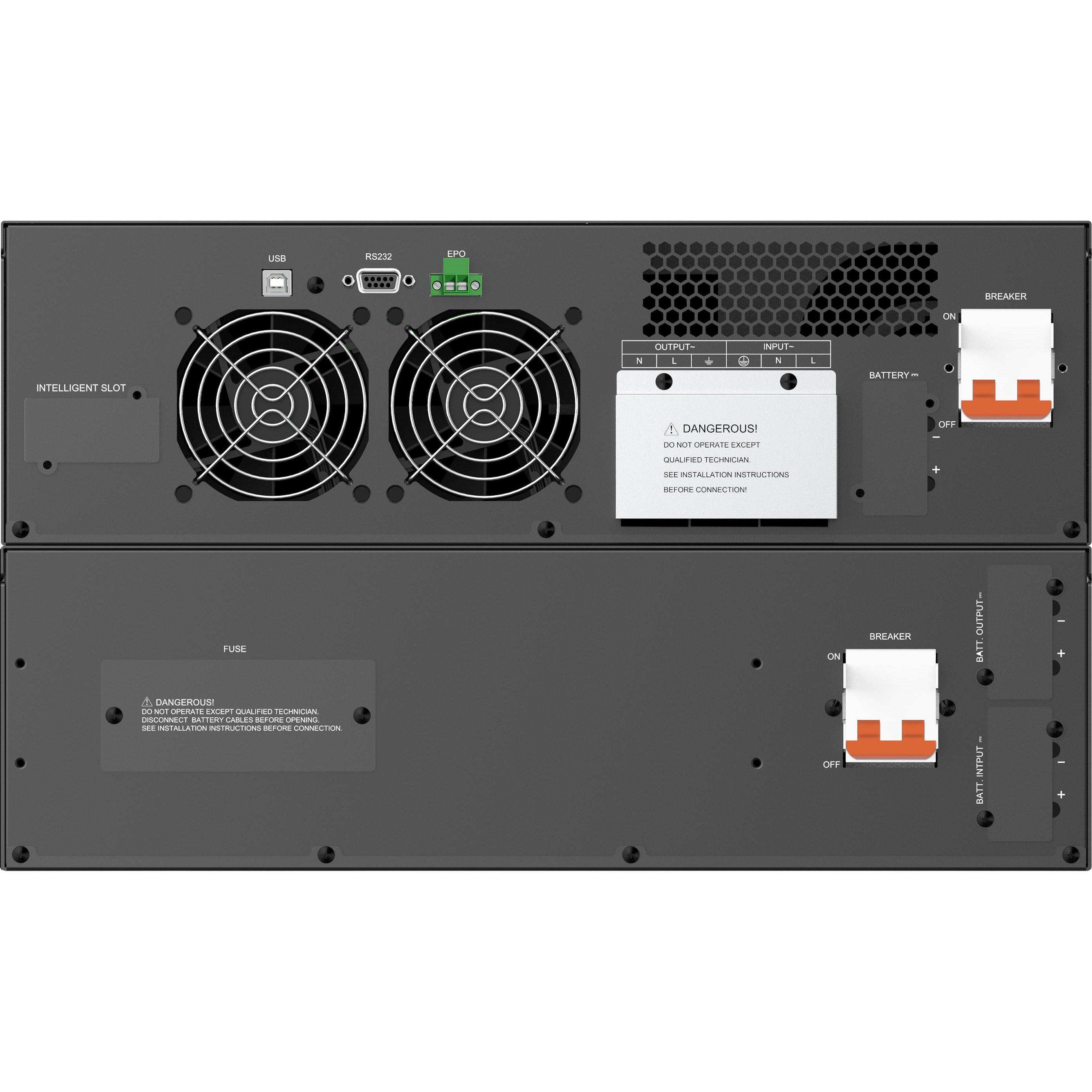 Thumbnail - Conceptronic ZEUS USV 6000VA 6000W Online UPS,IEC EPO Port (6000 VA, 6000 W, Online-Doppelwandler USV), USV