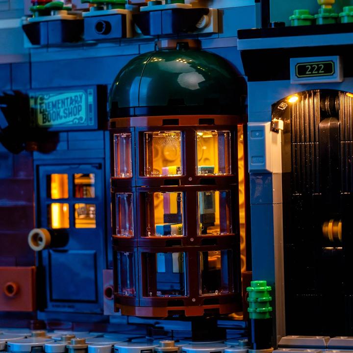 Immagine prodotto BrickBling LED Licht Set für LEGO Sherlock Holmes: Bücherstütze (10351) inkl. Fernbedienung