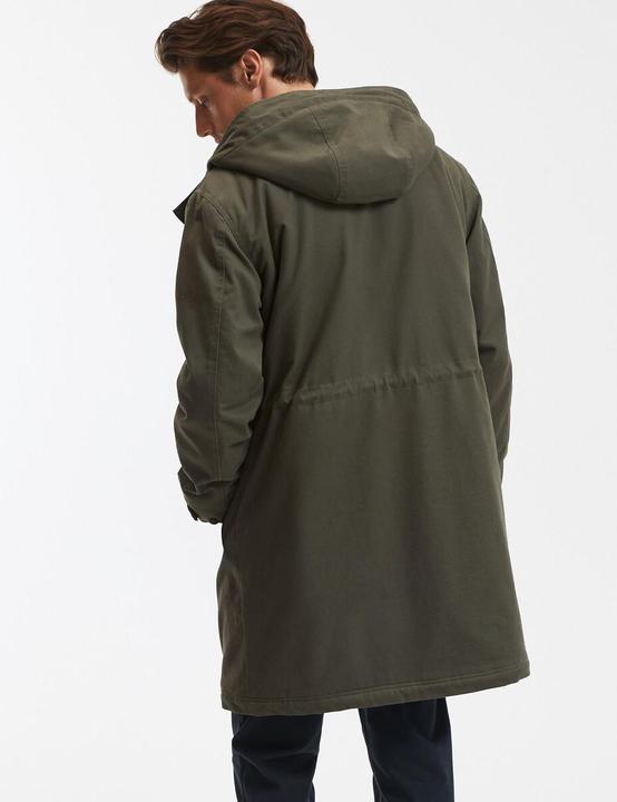 Immagine prodotto La Redoute Collections Halblanger Parka mit Webpelzfutter (M)
