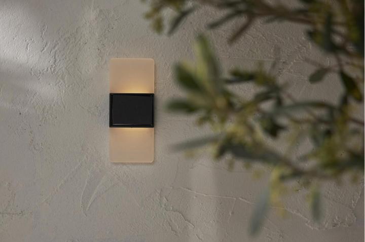 Produktbild Star Trading Solar-Wandleuchte Wally Frost (IP44)