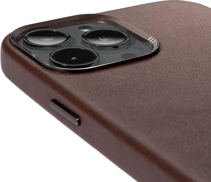 Actual product image Decoded Leather Magsafe Backcover (Apple iPhone 13 Pro Max)