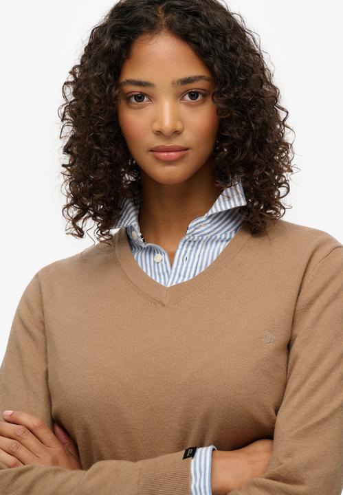 Image du produit Superdry Pull à col en V classique femme (S)