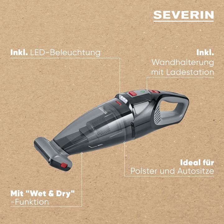 Actual product image Severin Battery hand hoover