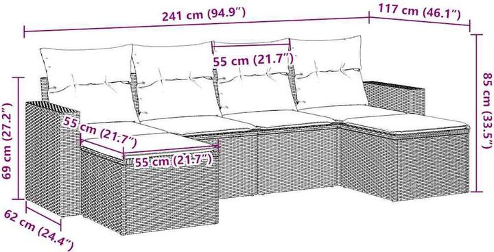 Produktbild vidaXL Whitley