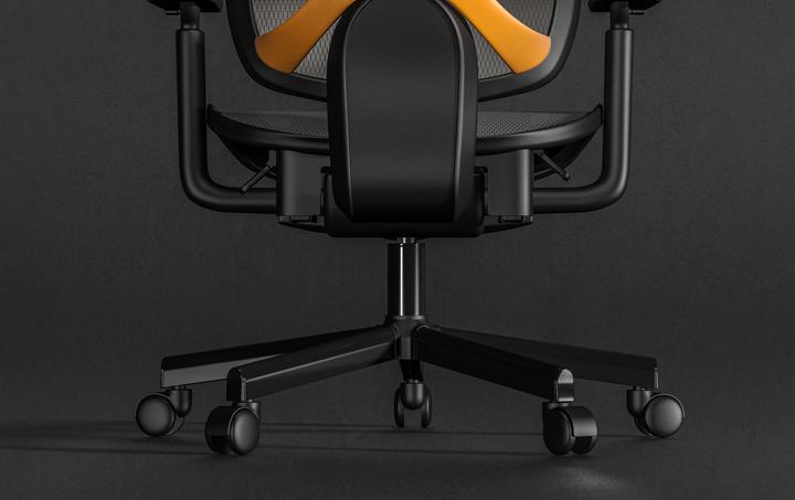Actual product image Ergowork SpineX Office Chair, black