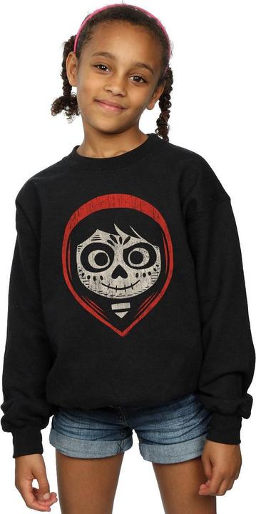 Produktbild Disney Coco Miguel Skeleton Face Hood Sweatshirt Mädchen (152, 158)