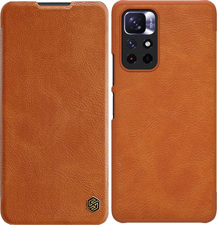 Image du produit Nillkin Qin Case Case pour Xiaomi Poco M4 Pro 5G caméra Protector Holster Pouch Cover Flip Co (Xiaomi Poco M4 Pro 5G)