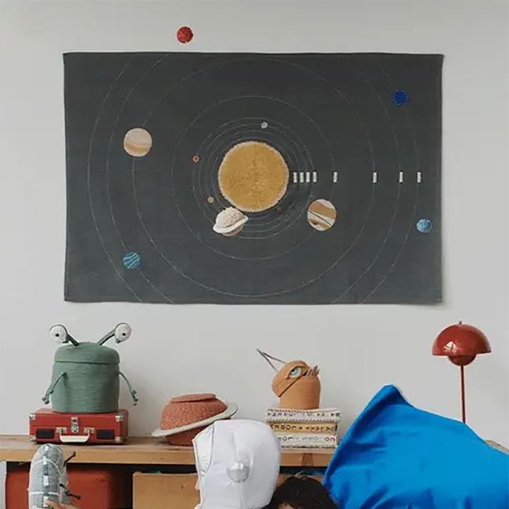 Actual product image Lorena Canals Wandteppich Sonnensystem