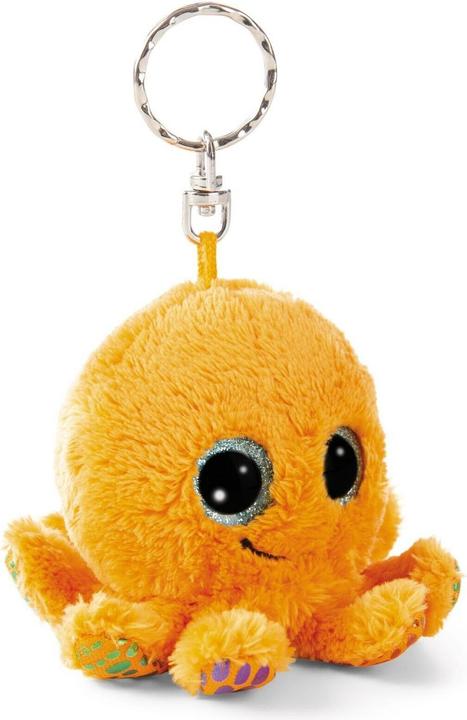 Produktbild NICI Schlüsselanhänger Oktopus Olly Polly 9cm-orange-Plüsch-Begleiter für Rucksack oder Ta