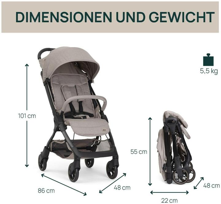 Produktbild Chicco We 2 Stroller (0 - 4 Jahre)