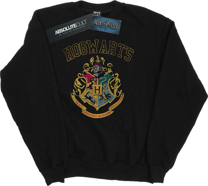 Actual product image Boys Varsity Style Crest Sweatshirt (128)
