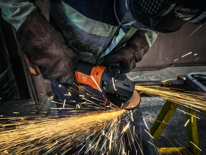 Actual product image Fein Cordless angle grinder PROTAGO Ø 125 mm||CCG 18-125-12 PD-SEC Set 8Ah ProCORE AS (125 mm)