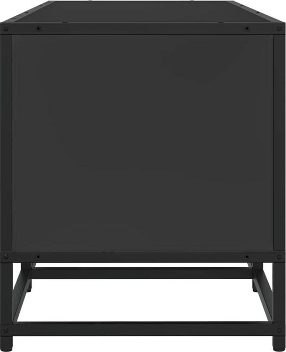 Actual product image vidaXL TV cabinet Lowboard TV cabinet TV table Wood-based material Metal (100 x 35 x 41 cm)