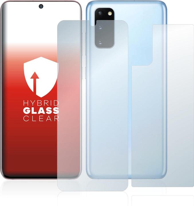 Actual product image upscreen Scratch Shield Glass (1 Piece, Samsung Galaxy S20+)