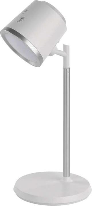 Produktbild Emos LED Schreibtischlampe ABBIE, wiederaufladbar, weiss (300 lm)