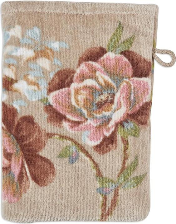 Actual product image PIP Studio Secret Garden wash mitt khaki 16x22cm (1 piece)