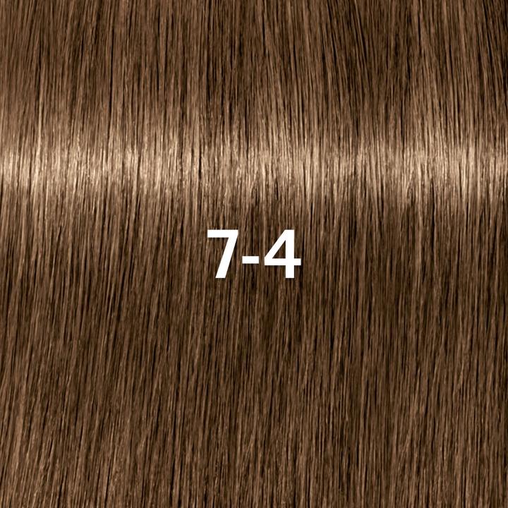 Produktbild Schwarzkopf Professional IGORA VIBRANCE Tone On Tone Coloration (7-4 Mittelblond Beige)