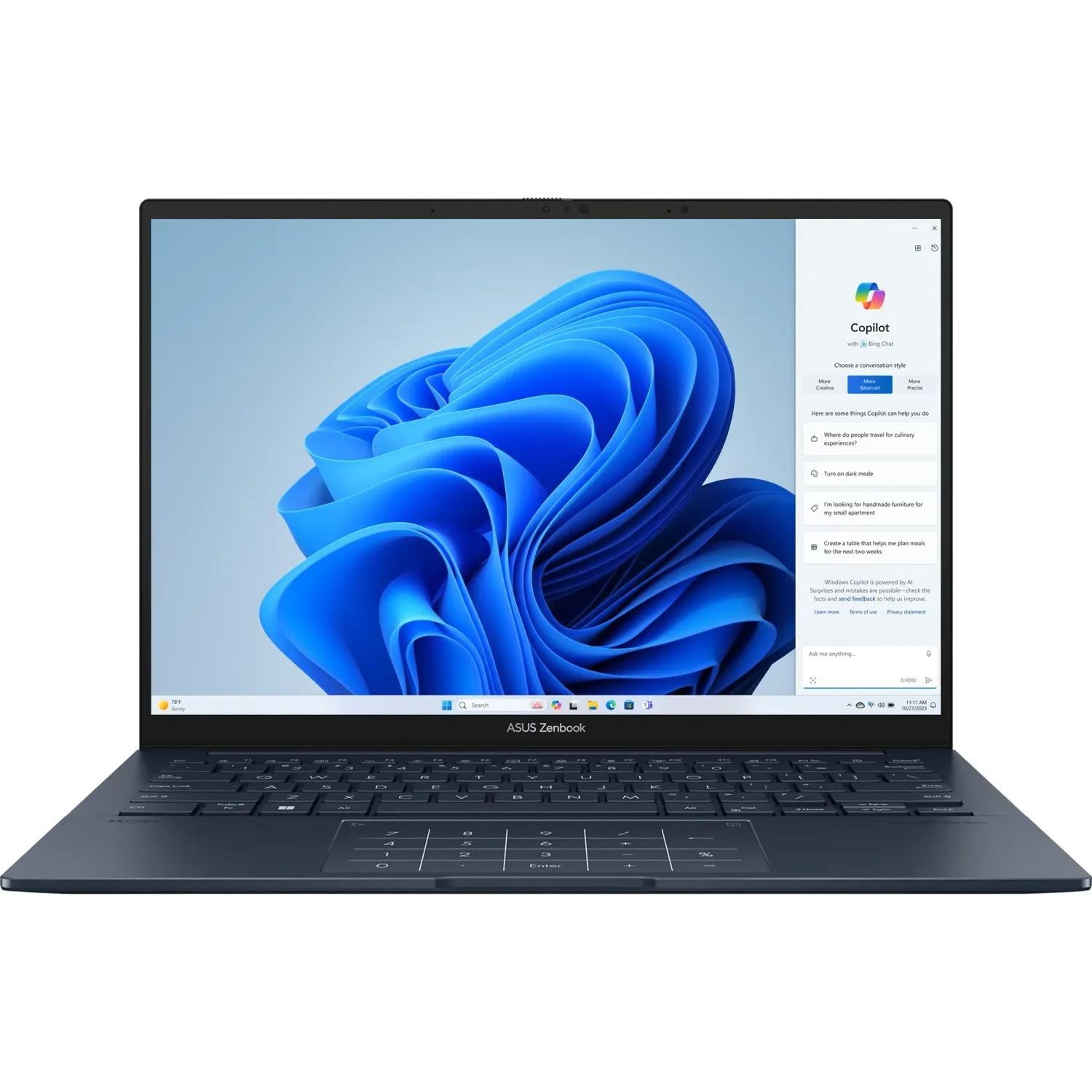 Windowsノート本体 ASUS Zenbook 14 Core i9 185H 32GB RAM ASUS Zenbook 14 OLED (UX3405) | ZenBook | ノートパソコン