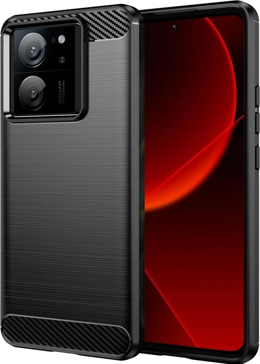 Screenguard Xiaomi 13T Pro Hülle Carbon Brushed Soft TPU (Xiaomi 13T Pro)