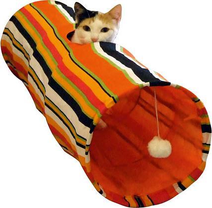 Produktbild Kerbl Rascheltunnel aus Nylon SWISH ø 25 x 90 cm (Katzentunnel)