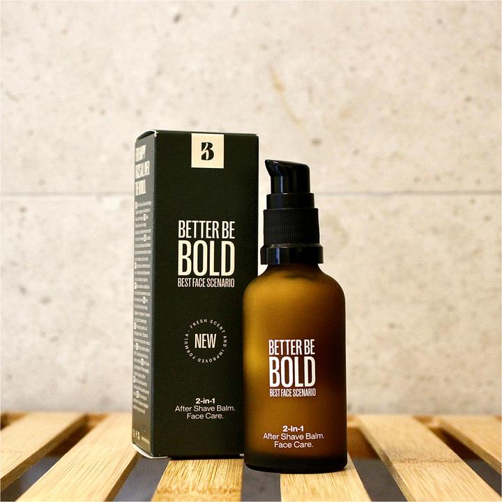 Produktbild Better be bold 2-in-1 Aftershave Balm & Face Care (Aftershave Balsam, 50 ml)