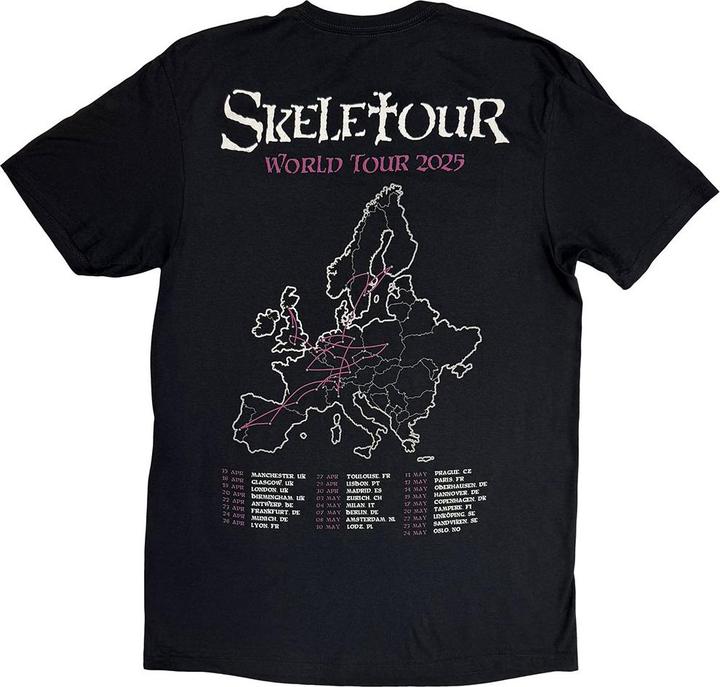 Produktbild Ghost Skeletour Admat 25 Tour Dates TShirt (M)