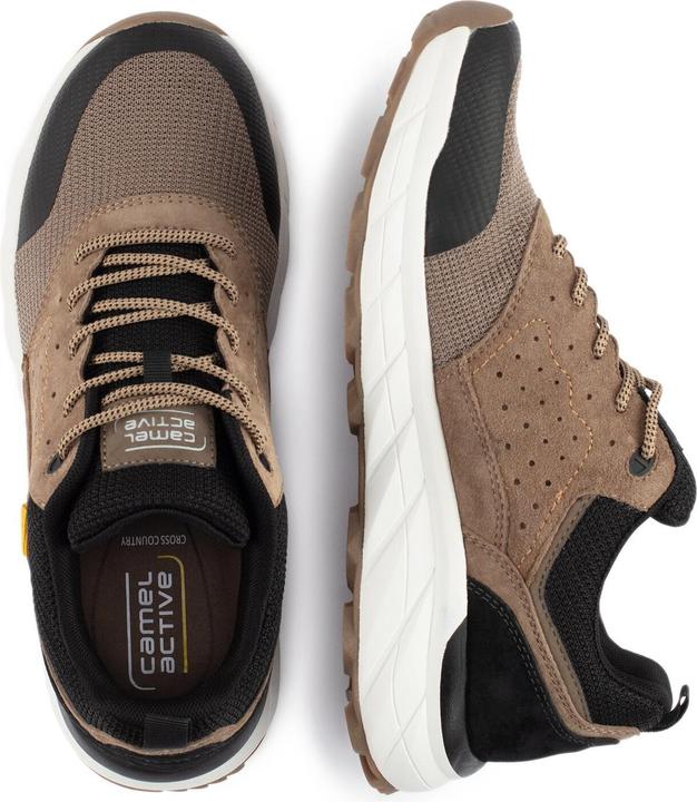 Produktbild Camel Active Sneaker pig nubuk/textile SCHLAMM/SCHWARZ (46)