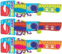 Actual product image Maped Kidy Grip flat ruler, 300 mm, made of plastic (300 mm)