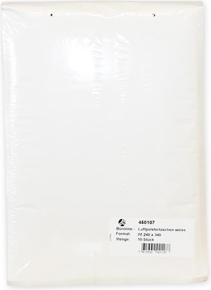 Produktbild Mailmedia Luftpolster-Versandtaschen, Typ G17, weiss, 34 g Aussenmasse: 250 x 350 mm, Innenmasse: 225 x 340 mm (100 x)