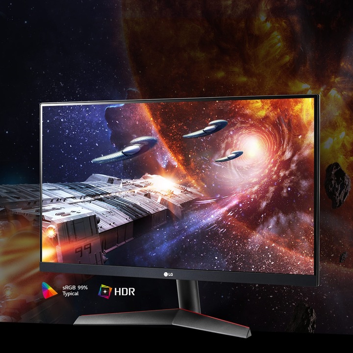 Produktbild LG 24GN600-B UltraGear (1920 x 1080 Pixel, 23.80")
