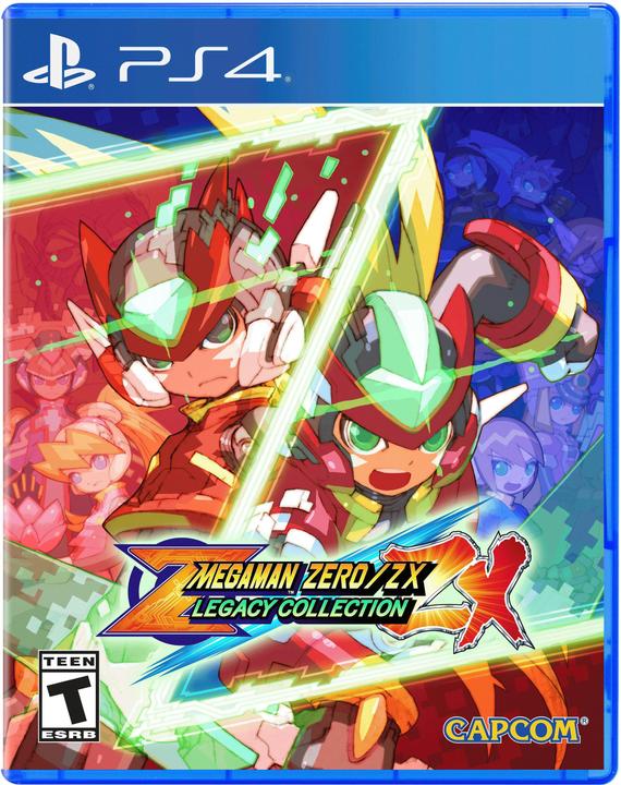Actual product image Capcom Mega Man Zero/ZX Legacy Collection (PS4, Multilingual)