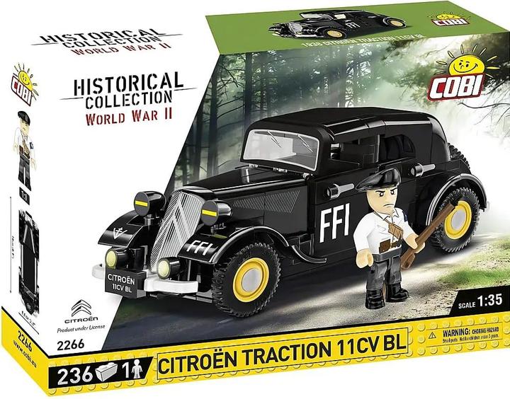 Cobi Historical Collection Second World War Citroen Traction 11CV BL (2266)