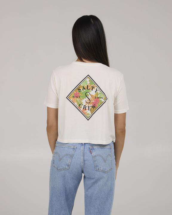 Actual product image Salty Crew Tippet Fill Crop Tee (S)