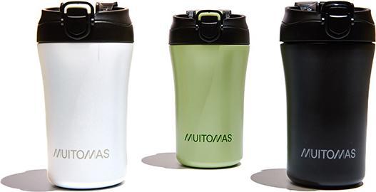 Actual product image Muitomas THERMO MUG 350ML BLACK (350 ml)