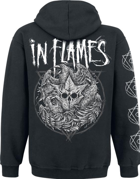 Produktbild In Flames Jesterhead White Raven (L)