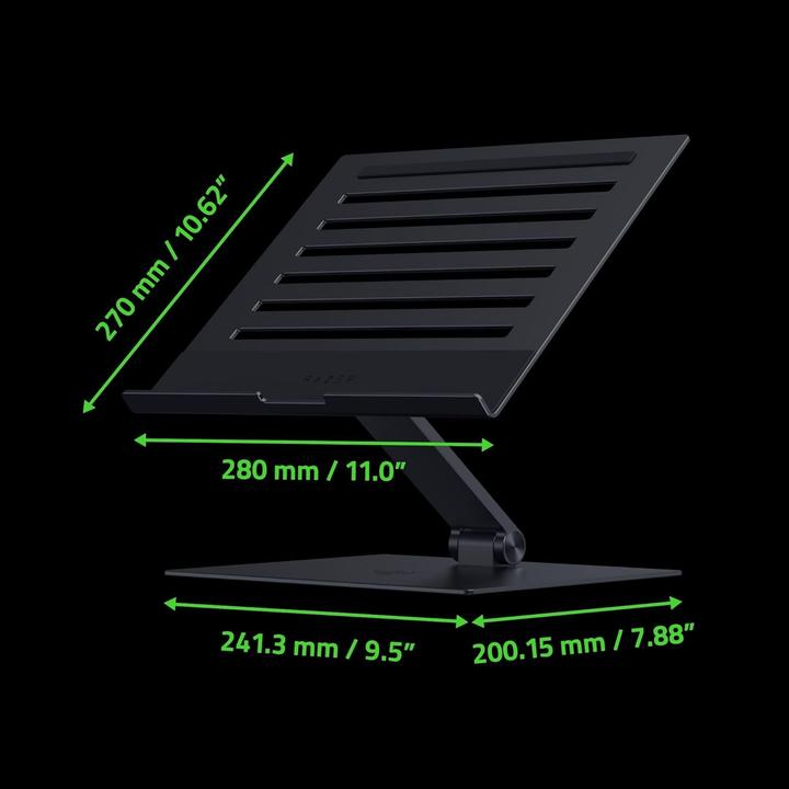 Actual product image Razer Adjustable Laptop Stand - Black