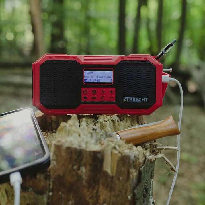 Actual product image Albrecht DR 112 (VHF, DAB+, Bluetooth)