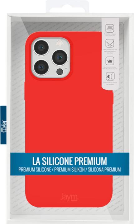 Immagine prodotto Jaym Custodia in silicone premium, serie rossa (Apple iPhone 13 Pro Max)
