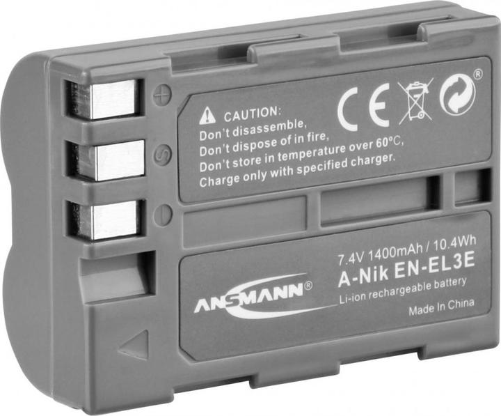 Productafbeelding Ansmann Nikon EN-EL3e batterij (Batterij van de camera)