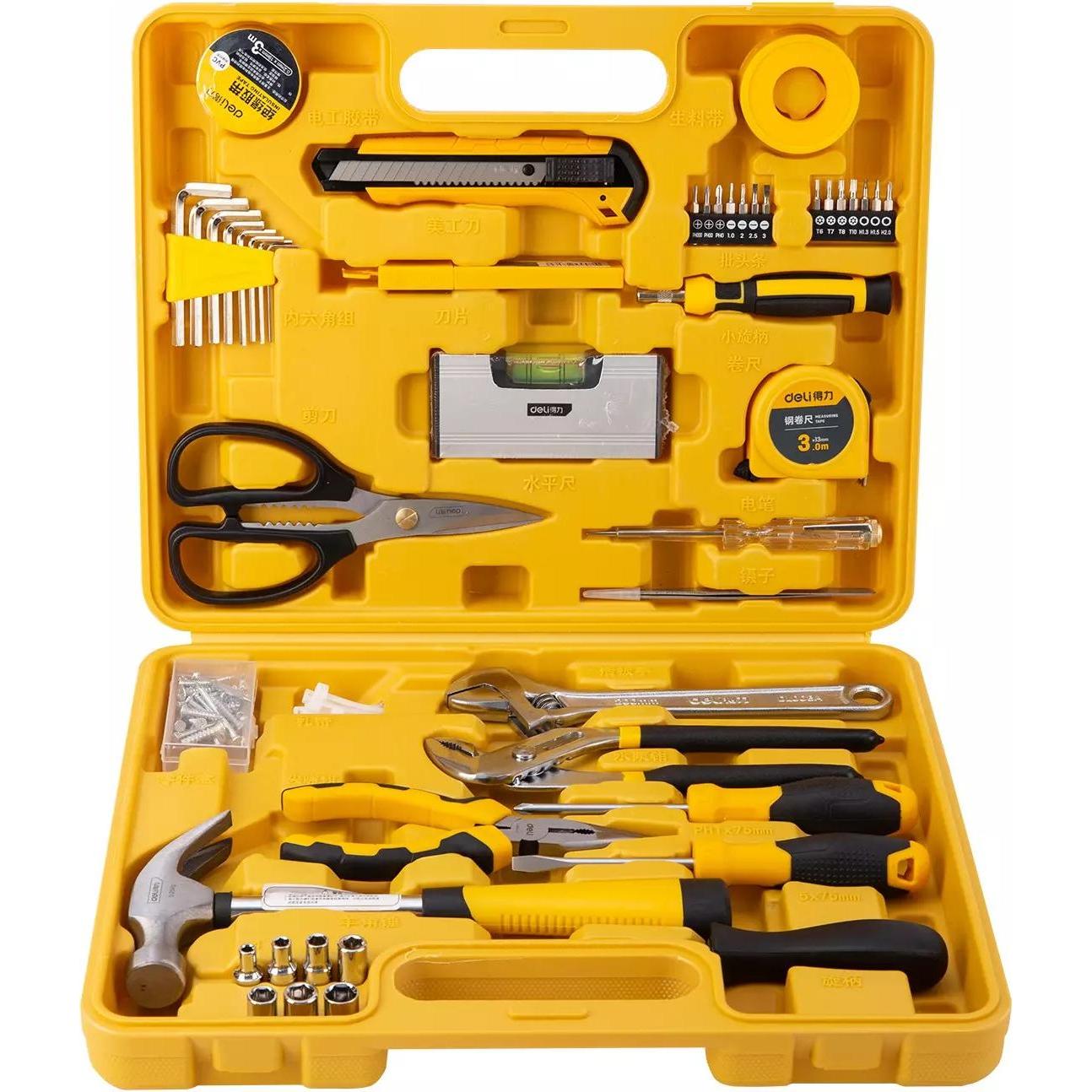 Deli, Werkzeugkoffer, Professional tool set Tools EDL1048J - 48 pcs (48 Teile)