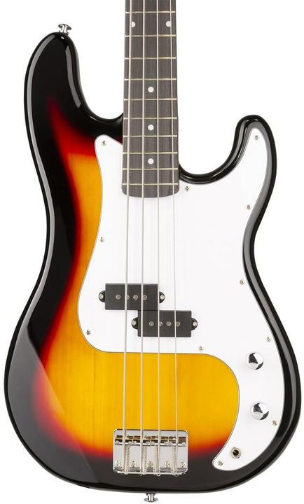 Immagine prodotto Max Music Basso elettrico GigKit Sunburst (Basso elettrico, Corpo in tiglio con collo in marmo duro)