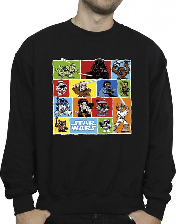 Produktbild Star Wars Comic Drawing Montage Sweatshirt (XL)