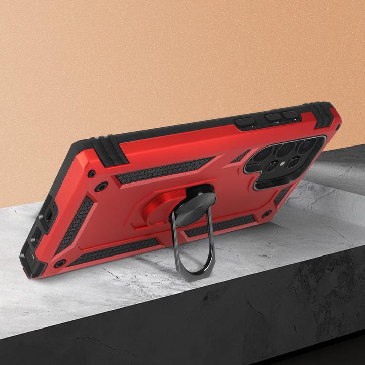 Produktbild Avizar Stossfeste Handyhülle mit Ring Series (Samsung Galaxy S24 Ultra)