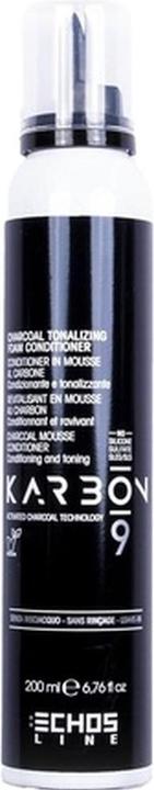 Echosline Carbon 9 Charcoal Toning Foam Conditioner 200ml (200 ml)